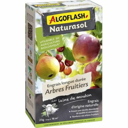 Fertilizante para plantas Algoflash Naturasol ABIOFRUI2 Frutal 2 Kg de Algoflash, Fertilizantes multiusos - Ref: S7188467, Pr...