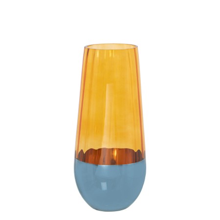 Vaso Alexandra House Living Azul Cristal 12 x 25 cm de Alexandra House Living, Jarrões - Ref: D1621779, Preço: 17,56 €, Desco...