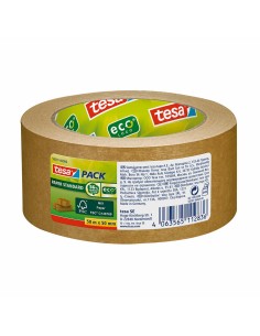 Cinta Adhesiva TESA 50 mm 50 m Ecológico Embalaje Papel de TESA, Cintas adhesivas - Ref: S7919835, Precio: 10,02 €, Descuento: %