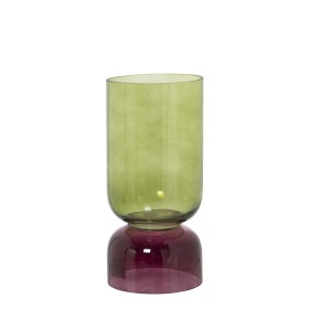 Vase Alexandra House Living Green Violet Crystal 12 x 25 cm by Alexandra House Living, Vases - Ref: D1621781, Price: 22,55 €,...