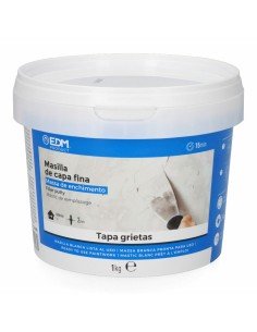 Masilla EDM Blanco Listo para usar 1 kg de EDM, Masillas de relleno - Ref: S7919956, Precio: €6.04, Descuento: %