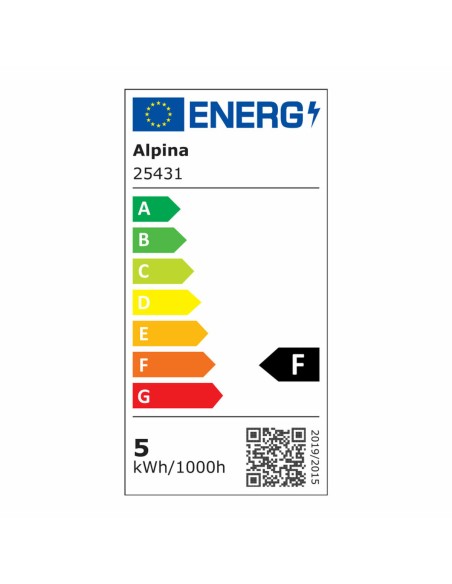 Smart Glühbirne Alpina RGB Wi-Fi 5 W 4,9 W GU10 2700-6500 K 470 lm | Tienda24 Tienda24.eu