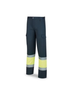 Calças de segurança 388pfxyfa Amarelo Azul Marinho Alta visibilidade de BigBuy Fashion, Vestuário de trabalho e segurança - R...