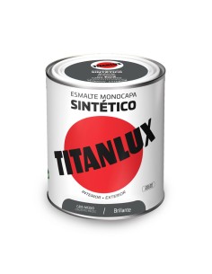 Smalto sintetico Titanlux 5808971 Grigio 750 ml Luminoso da Titanlux, Vernice - Ref: S7920100, Precio: 20,03 €, Descuento: %