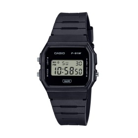 Montre Homme Casio F-91WB-1AEF (Ø 35 mm) de Casio, Montres bracelet - Réf : S72106482, Prix : 55,03 €, Remise : %