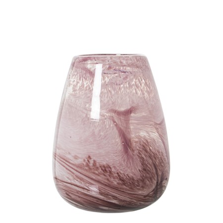 Vaso Alexandra House Living Cor de Rosa Cristal 15 x 15 x 22 cm de Alexandra House Living, Jarrões - Ref: D1621815, Preço: 48...