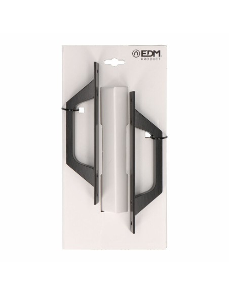 Anses EDM 6804 Droite Noir Aluminium 2 Unités 200 x 25 mm | Tienda24 Tienda24.eu