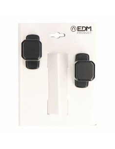 Doorknob EDM 6807 Black Aluminium 80 x 39 mm by EDM, Knobs - Ref: S7920563, Price: 22,98 €, Discount: %