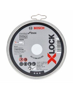 Disco de corte BOSCH X-Lock Standard 2608619266 Ø 11,5 cm (10 Unidades) de BOSCH, Ruedas y discos abrasivos - Ref: S7920901, ...