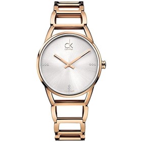 Ladies' Watch Calvin Klein STATELY - 9 DIAMONDS (Ø 34 mm) by Calvin Klein, Wrist Watches - Ref: S72106696, Price: 128,84 €, D...