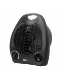 Mini-Aquecedor Elétrico Portátil EDM Preto 1000 - 2000 W | Tienda24 Tienda24.eu