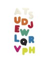 Juego Creativo de Plastilina Milan Many Letters Abecedario 37 Piezas | Tienda24 Tienda24.eu