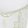 Set di vasi da fiori Alexandra House Living Bianco Verde Metallo Fogli Con supporto (2 Pezzi) di Alexandra House Living, Cach...