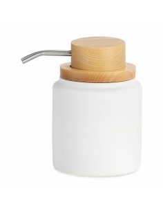 Toothbrush Holder Versa White Resin (7,3 x 10,4 x 7,3 cm) | Tienda24 Tienda24.eu