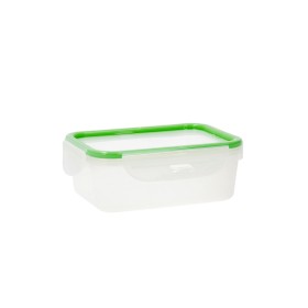 Lunch box Quid Greenery 1 L Transparent Plastic 13 x 18 x 6,8