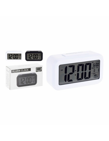 Alarm Clock Segnale Digital 14 x 7 x 4,5 cm | Tienda24 Tienda24.eu