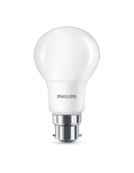 Bombilla LED Esférica Philips 8W A+ 4000K 806 lm Luz cálida B22 8W 60W 806 lm (2700k) (4000K) | Tienda24 Tienda24.eu