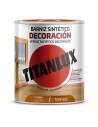 Synthetischer Lack Titanlux m11100434 Dekoration Satin Mahagoni 750 ml | Tienda24 Tienda24.eu