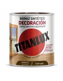 Verniz Sintético Titanlux m11100734 Decoração Acetinado Wengue 750 ml | Tienda24 Tienda24.eu