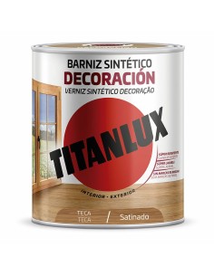 Barniz Titanlux 00t056634 750 ml Esmalte para acabados Blanco Brillante | Tienda24 Tienda24.eu