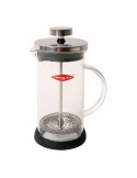 Cafetera de Émbolo Oroley Spezia 6 Tazas Vidrio de Borosilicato Acero Inoxidable 18/10 600 ml | Tienda24 Tienda24.eu