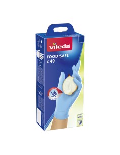 Luvas Descartáveis Vileda Food Safe 171013 S/M (40 Unidades) de Vileda, Luvas - Ref: S7921837, Precio: €16.98, Descuento: %