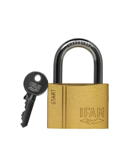 Candado de llave IFAM SR50 Latón Acero 1,38 x 4,77 x 3,5 cm | Tienda24 Tienda24.eu