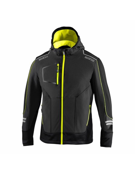 Sportjackefür Herren Sparco Tech Ndis Schwarz | Tienda24 Tienda24.eu