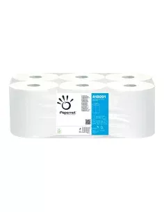 Hand-drying paper Papernet Autocut 418997 Double layer 6 Units | Tienda24 Tienda24.eu