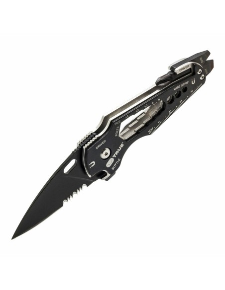 Navaja multiusos True Smartknife tu6869 15 en 1 Negro | Tienda24 Tienda24.eu