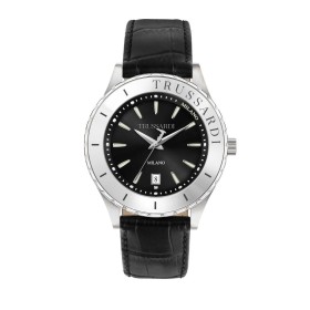 Montre Homme Trussardi R2451143001 Noir (Ø 50 mm) de Trussardi, Montres bracelet - Réf : S72107449, Prix : 107,01 €, Remise : %