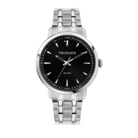 Men's Watch Trussardi R2453147008 Black Silver (Ø 41 mm) by Trussardi, Wrist Watches - Ref: S72107451, Price: 120,36 €, Disco...