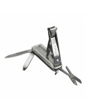 Navaja multiusos True Nailclip tu215k Cortauñas 6 en 1 Plateada | Tienda24 Tienda24.eu