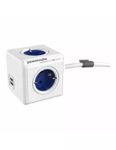 Multipresa Cubo Allocacoc Powercube Extended 1402 USB 250 V 16 A 1,5 m da Allocacoc, Multiprese - Ref: S7922537, Precio: 29,0...