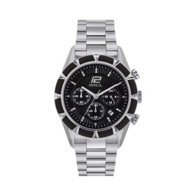 Men's Watch Breil TW1980 Black Silver (Ø 43 mm) by Breil, Wrist Watches - Ref: S72107684, Price: 195,37 €, Discount: %