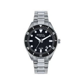 Reloj Hombre Breil EW0716 Negro Plateado (Ø 39 mm) de Breil, Relojes de pulsera - Ref: S72107692, Precio: 97,94 €, Descuento: %