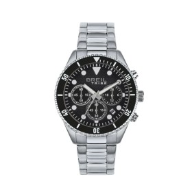 Relógio masculino Breil EW0713 Preto Prateado (Ø 41 mm) de Breil, Relógios com braselete - Ref: S72107694, Preço: 105,74 €, D...