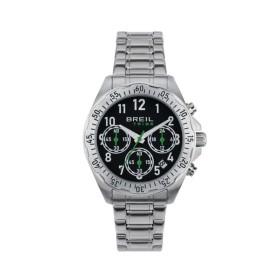 Men's Watch Breil EW0712 Black Silver (Ø 37 mm) by Breil, Wrist Watches - Ref: S72107700, Price: 105,74 €, Discount: %