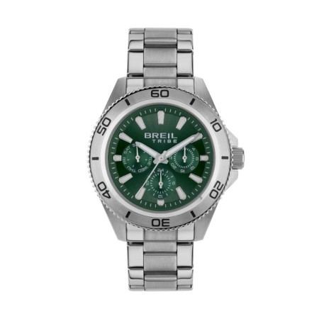 Montre Homme Breil EW0711 Vert Argenté de Breil, Montres bracelet - Réf : S72107705, Prix : 97,94 €, Remise : %