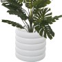 Vaso Alexandra House Living Bianco Ceramica 24 x 24 x 25 cm di Alexandra House Living, Cachepot - Rif: D1621926, Prezzo: 47,1...