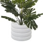 Plantador Alexandra House Living Branco Cerâmica 24 x 24 x 20 cm de Alexandra House Living, Vasos - Ref: D1621927, Preço: 30,...