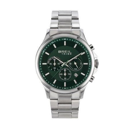 Montre Homme Breil EW0660 Vert Argenté (Ø 43 mm) de Breil, Montres bracelet - Réf : S72107755, Prix : 106,54 €, Remise : %