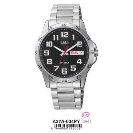 Montre Homme Q&Q A37A-004PY de Q&Q, Montres bracelet - Réf : S72107935, Prix : 57,03 €, Remise : %