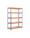 Étagère Simon Rack Bricoforte 1206-5 5 Etagères 1500 kg 200 x 120 x 60 cm | Tienda24 Tienda24.eu