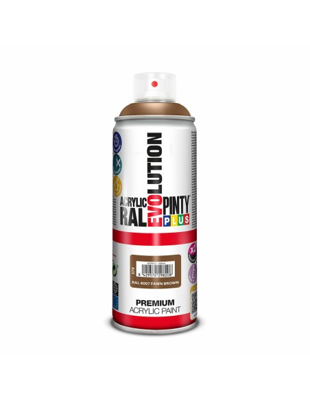 Spray paint Pintyplus Evolution RAL 8007 Fawn brown 400 ml | Tienda24 Tienda24.eu