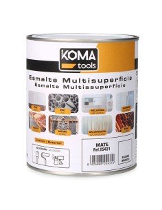 Acryl-Emaille Koma Tools Weiß Mattierend 750 ml von Koma Tools, Lacke - Ref: S7922780, Preis: 16,61 €, Rabatt: %