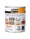 Acrylic polish Koma Tools Black Matt 750 ml | Tienda24 Tienda24.eu