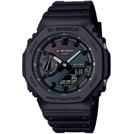 Montre Homme Casio G-Shock OAK - RAINBOW BRICK WALL SERIE Noir | Tienda24 - Global Online Shop Tienda24.eu