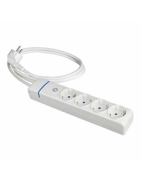 Regleta Enchufes 4 Tomas con interruptor Solera 8014pil 250 V 16 A (1,5 m) | Tienda24 Tienda24.eu