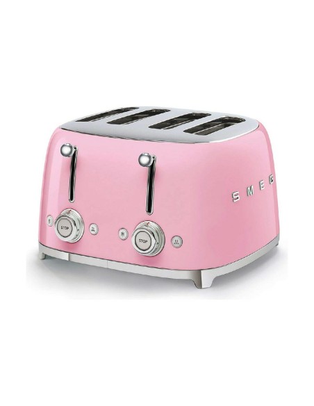 Toaster Smeg TSF03PKEU Pink 2000 W | Tienda24 Tienda24.eu